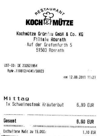 nihp Hffner Kochmtze Restaurant